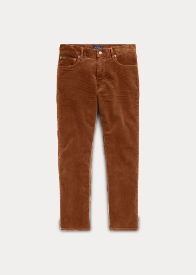 Pantalones Polo Ralph Lauren Hombre Marrom - Stretch Classic Corduroy - BGSEI3162